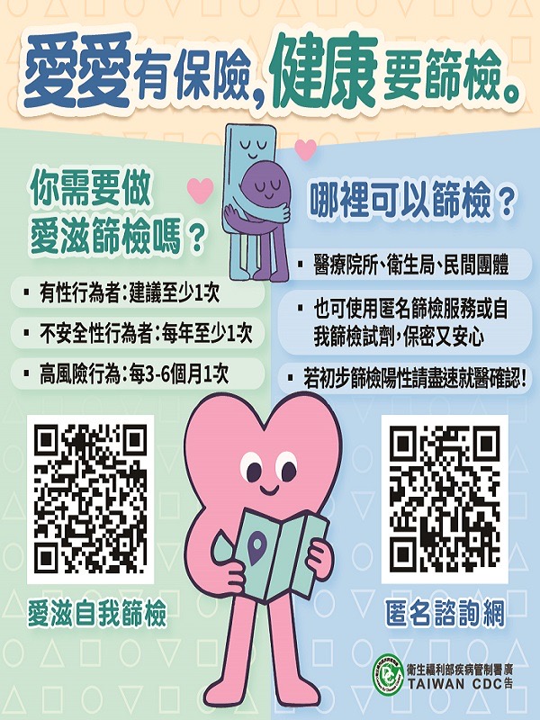 七夕傳情若是安全更要守護健康落實安全性行為主動篩檢