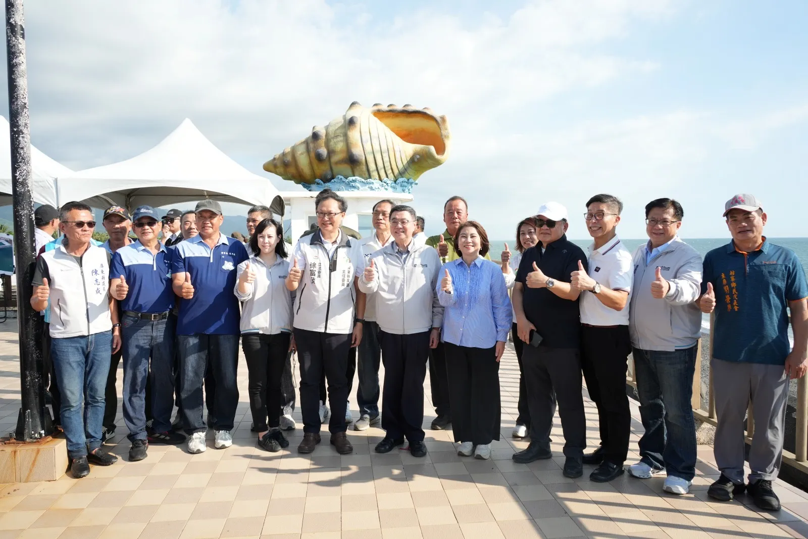 屏東新聞 - 行政院長卓榮泰視察力挺屏東漁業建設 口頭核定大紅包