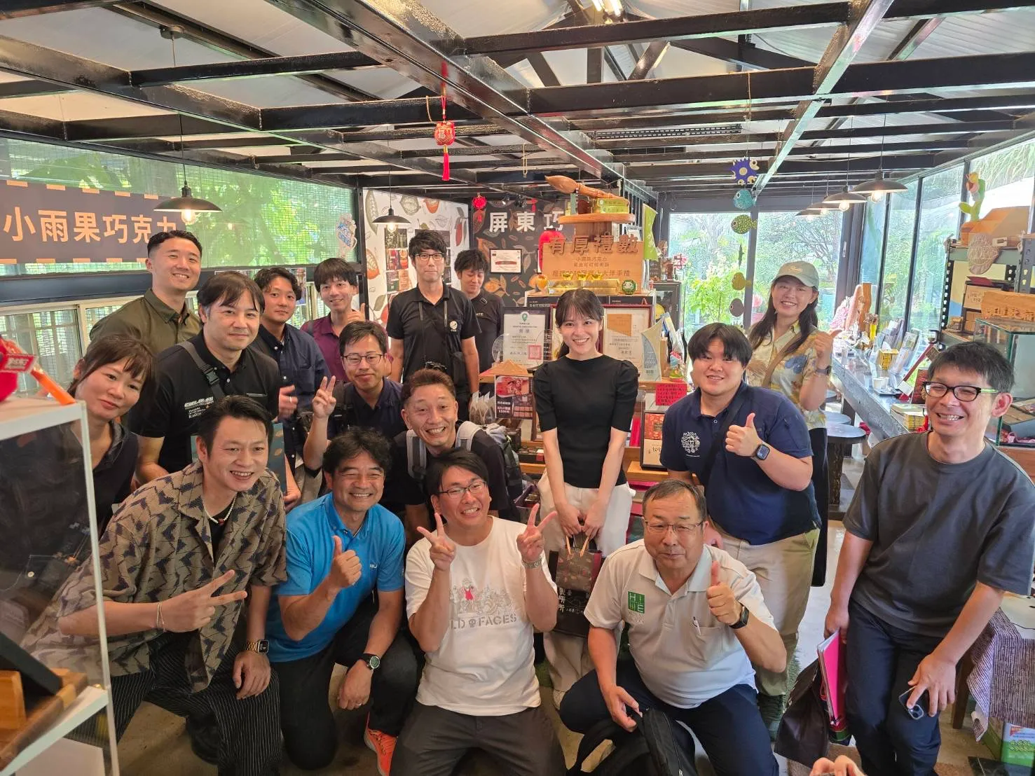 屏東新聞 - 愛媛訪團走訪小雨果 屏東巧克力串聯日本宇和島市產業祭